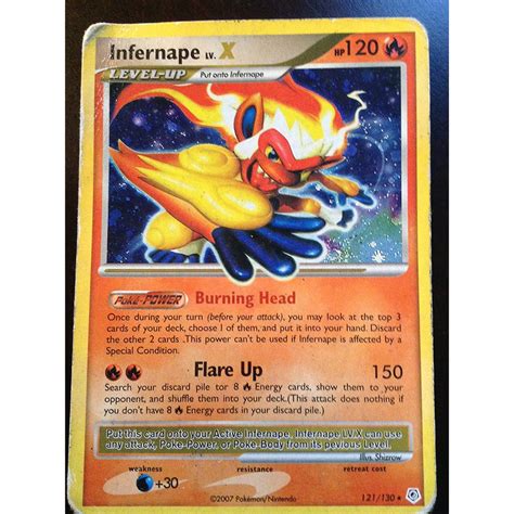 infernape lv x|infernape lv x 121 130.